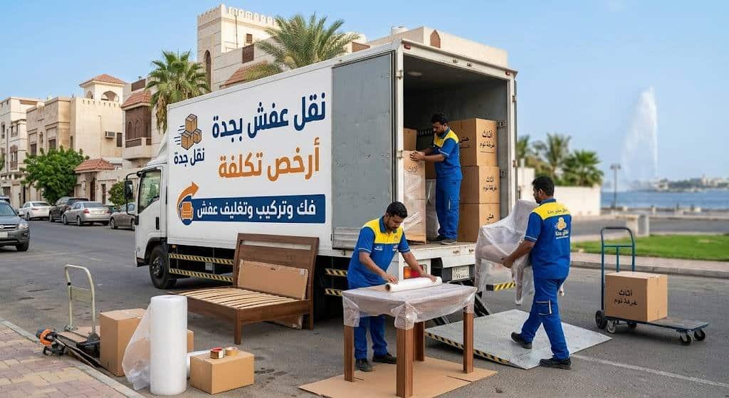 نقل عفش بجدة رخيص فك وتركيب وتغليف عفش بجدة بأرخص تكلفة