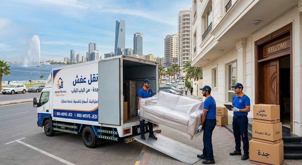 نقل عفش جدة من الباب للباب بكل احتراف بأسعار تنافسية وخدمة ممتازة